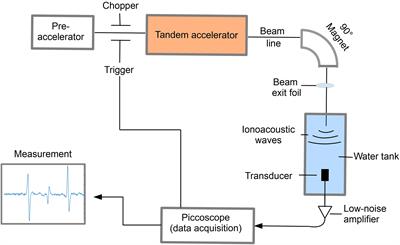 Proton beam range verification by means of ionoacoustic measurements at clinically relevant doses using a correlation-based evaluation